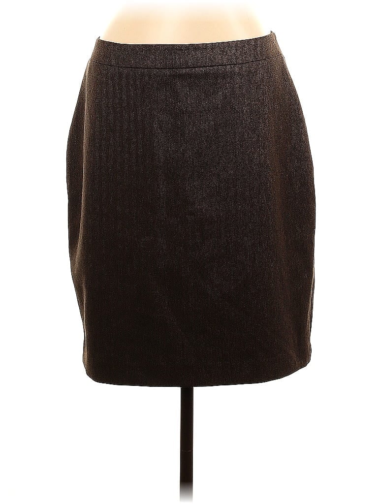 Judy's Group Inc 100% Polyester Brown Casual Skirt Size 12 - photo 1