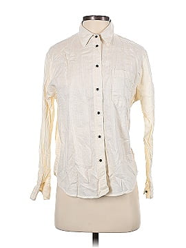 Petite Sophisticate Long Sleeve Button-Down Shirt (view 1)
