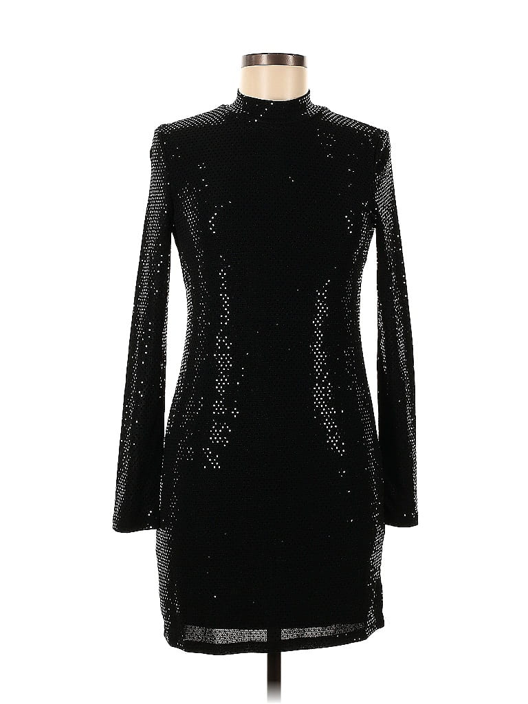 Elodie Black Cocktail Dress Size M - photo 1