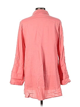 Simply Noelle Long Sleeve Button-Down Shirt (view 2)