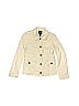 Gap Kids Outlet 100% Cotton Solid Ivory Jacket Size L (Youth) - photo 1