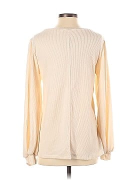 Perfect Peach Pullover Sweater (view 2)