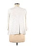 Bobeau 100% Rayon White Cardigan Size M - photo 2