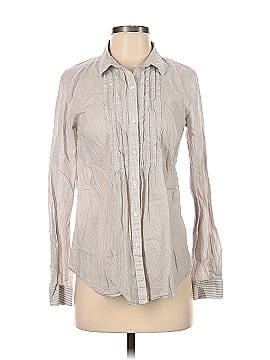 Ann Taylor LOFT Long Sleeve Button-Down Shirt (view 1)