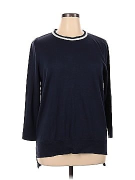 Navy Jane Pullover Sweater (view 1)