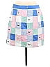 Vineyard Vines 100% Cotton Argyle Checkered-gingham Grid Hearts Graphic Color Block Pink Casual Skirt Size 8 - photo 2