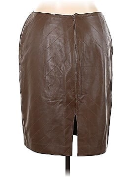 Carlisle Leather Skirt (view 2)