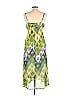She's Cool 100% Polyester Tropical Green Casual Dress Size L - photo 2