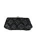 Assorted Brands Marled Argyle Tweed Brocade Silver Clutch One Size - photo 1