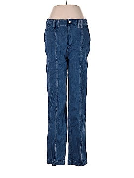 Madewell The Perfect Vintage Jean in Medium Indigo Wash: Seamed Edition (view 1)