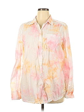 Cabana by Crown & Ivy Long Sleeve Button-Down Shirt (view 1)