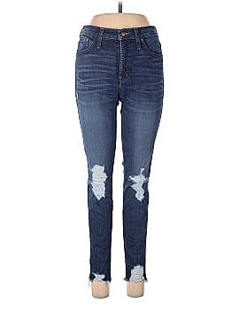 Madewell 9" High-Rise Skinny Jeans: Destructed Edition (view 1)