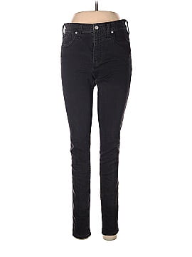 Madewell Tall 9" Mid-Rise Skinny Jeans in Lunar Wash (view 1)