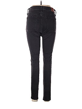 Madewell Tall 9" Mid-Rise Skinny Jeans in Lunar Wash (view 2)