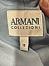 Armani Collezioni Chevron-herringbone Blue Jacket Size 10 - photo 3