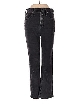 Madewell Cali Demi-Boot Jeans in Bellspring Wash: Button-Front Edition (view 1)