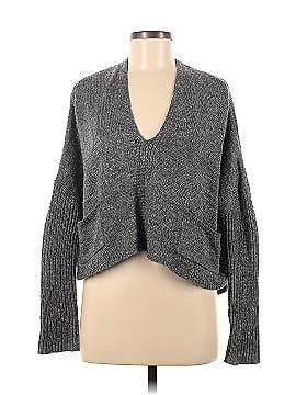 Intro Silk Pullover Sweater (view 1)
