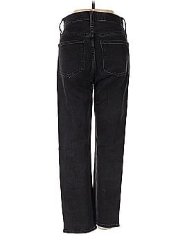 Madewell Classic Straight Jeans in Lunar Wash (view 2)