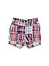 Janie and Jack Argyle Checkered-gingham Plaid Red Shorts Size 6-12 mo - photo 1