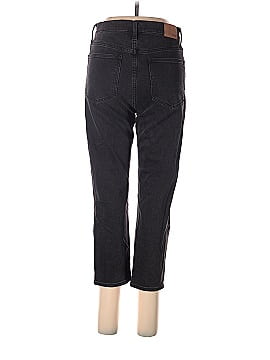 Madewell Petite Classic Straight Jeans in Lunar Wash (view 2)