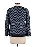 Armani Collezioni Chevron-herringbone Blue Jacket Size 10 - photo 2