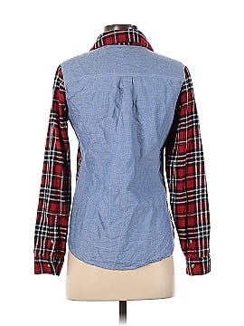 Kittenish Long Sleeve Button-Down Shirt (view 2)