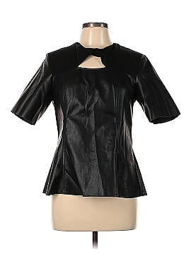 Gracia Faux Leather Top (view 1)