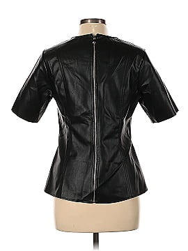 Gracia Faux Leather Top (view 2)