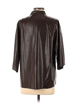 Natori Faux Leather Jacket (view 2)