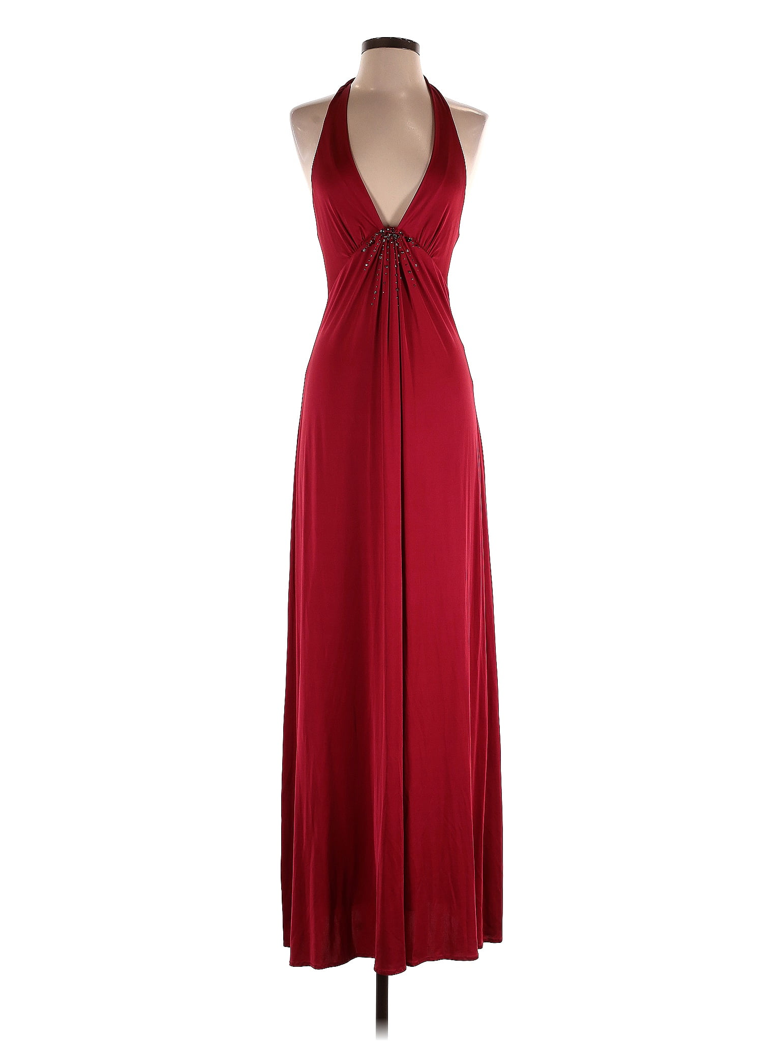 Dress Designer By Bcbgmaxazria In Gold, Size: Xxs main image 0