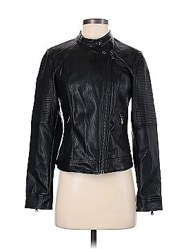 Simply Vera Vera Wang Faux Leather Jacket (view 1)