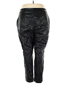 ELOQUII Faux Leather Pants (view 2)
