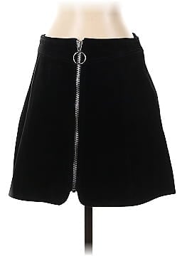 Zara Leather Skirt (view 1)