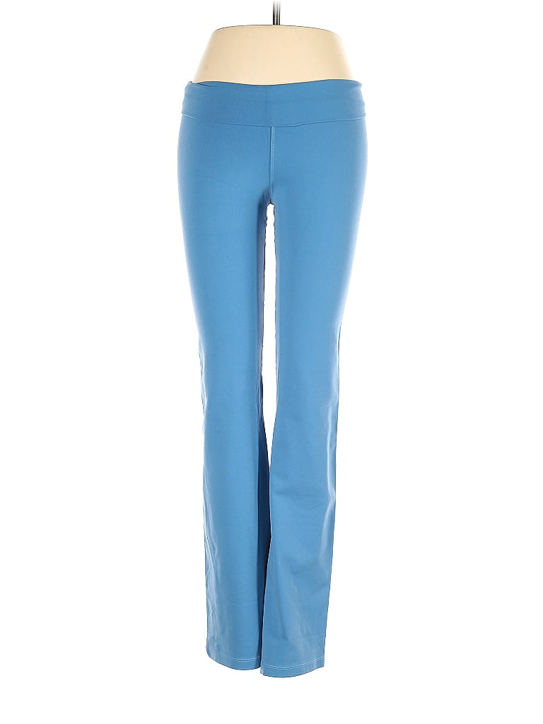 Exhale Color Block Blue Yoga Pants Size M - photo 1