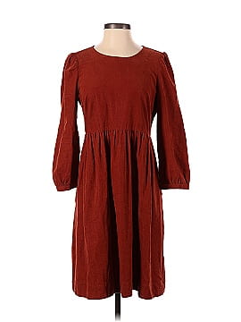 Madewell Corduroy Puff-Sleeve Mini Dress (view 1)