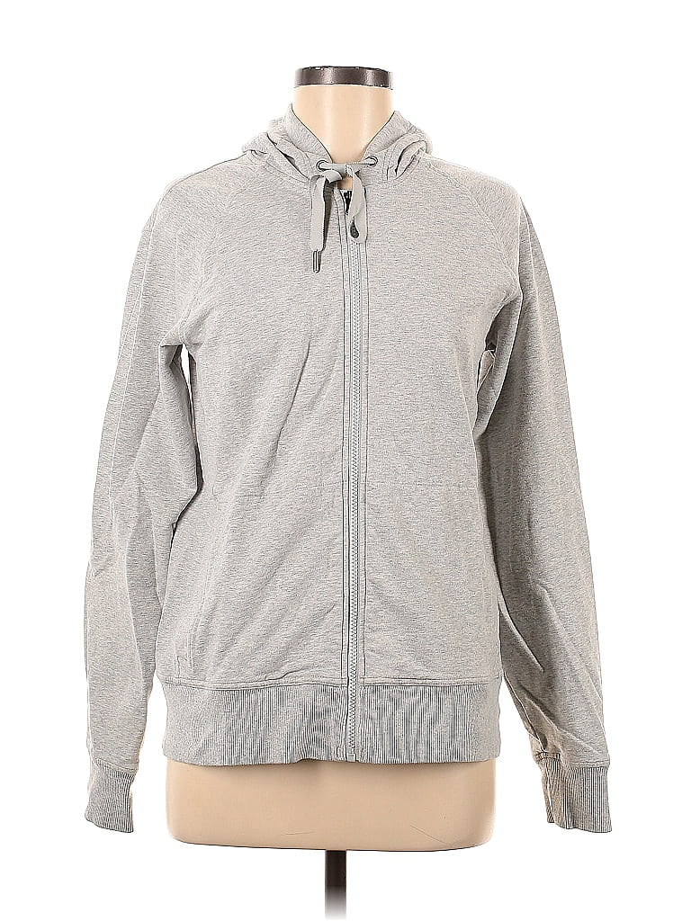 Lululemon Athletica Gray Zip Up Hoodie Size 8 54 off ThredUp