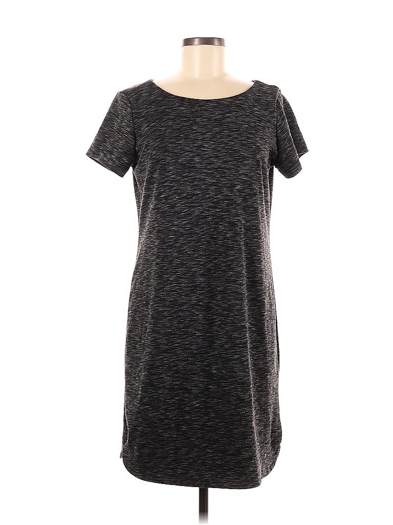 Pre-owned Andrea Jovine Casual Dress In Gray