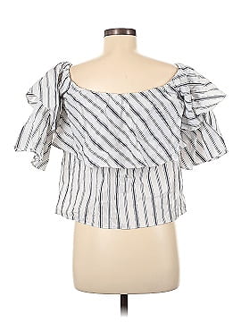 WAYF Short Sleeve Blouse (view 2)