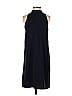 Ann Taylor 100% Polyester Solid Black Casual Dress Size S (Petite) - photo 1