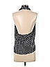 by the way. 100% Polyester Polka Dots Black Sleeveless Blouse Size XS - photo 2