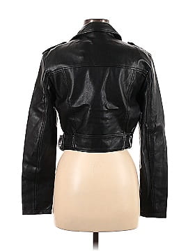 Bershka Faux Leather Jacket (view 2)