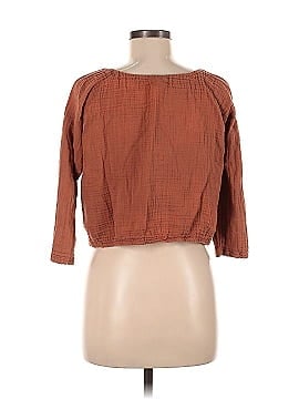 Conscious Clothing 3/4 Sleeve Blouse (view 2)