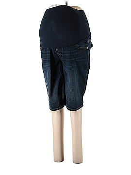 Indigo Blue Denim Shorts (view 1)
