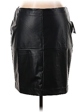 Bar III Faux Leather Skirt (view 1)