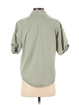 Denim Forum Short Sleeve Button-Down Shirt (view 2)