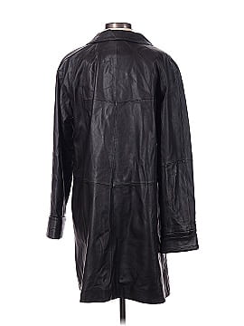 Excelled Collection Faux Leather Jacket (view 2)