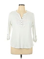 Karen Scott 3/4 Sleeve Henley