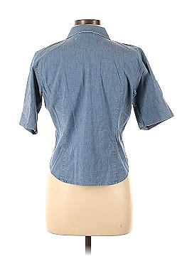 Liz Claiborne Short Sleeve Button-Down Shirt (view 2)