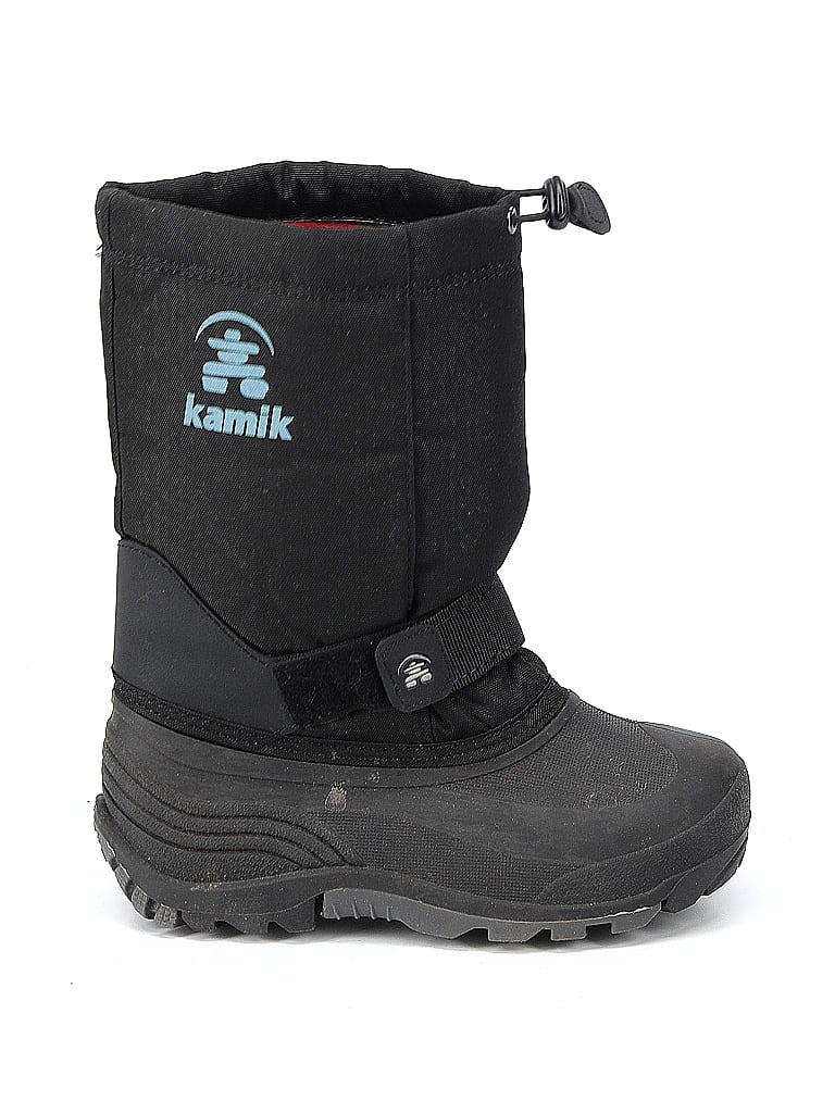 Kamik Black Boots Size 3 - photo 1