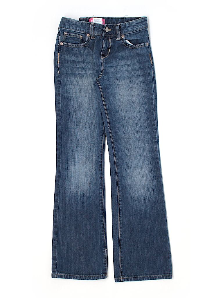 Old Navy Solid Dark Blue Jeans Size 10 - 72% off | thredUP